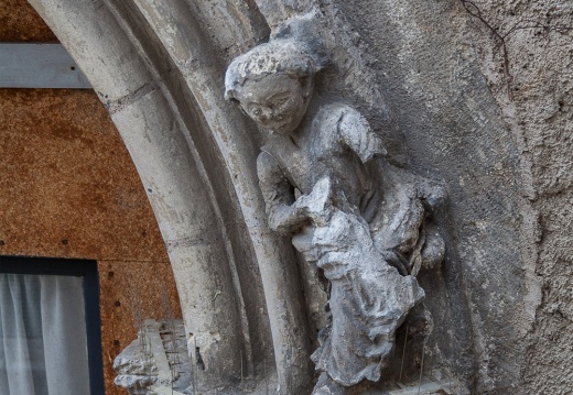 Statue de la fenêtre